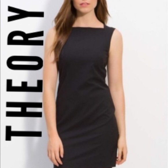 Theory Dresses & Skirts - THEORY BLACK SHEATH  DRESS Sz Small